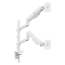 Ergo Office Mount / Hanger for 2 Monitors, Gas Spring, 17"-32", 1-10 kg, Matte White, ER-692 W Ergo Office Mount / Hanger for 2 Monitors, Gas Spring, 17"-32", 1-10 kg, Matte White, ER-692 W