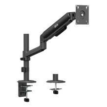 Ergo Office Monitor Mount / Hanger, Gas Spring, 17"-32", 1-10 kg, Matte Black, Max. VESA 100x100, ER-691 B Ergo Office Monitor Mount / Hanger, Gas Spring, 17"-32", 1-10 kg, Matte Black, Max. VESA 100x100, ER-691 B