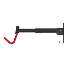 Maclean Horizontal Wall-Mounted Bike Rack, Steel, Max. Load 30 kg, Adjustable Angle, MC-172