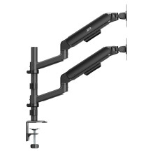 Ergo Office Mount / Holder for 2 Monitors, Gas Spring, 17"-32", 1-10 kg, Matte Black, ER-692 B Ergo Office Mount / Holder for 2 Monitors, Gas Spring, 17"-32", 1-10 kg, Matte Black, ER-692 B