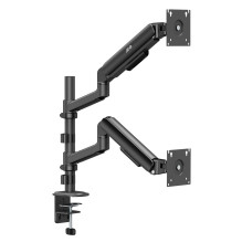 Ergo Office Mount / Holder for 2 Monitors, Gas Spring, 17"-32", 1-10 kg, Matte Black, ER-692 B Ergo Office Mount / Holder for 2 Monitors, Gas Spring, 17"-32", 1-10 kg, Matte Black, ER-692 B
