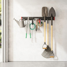 Maclean Wall-Mounted Tool Organizer, steel, max. load 228 kg, width 1222 mm, MC-179 Maclean Wall-Mounted Tool Organizer, steel, max. load 228 kg, width 1222 mm, MC-179