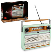 Constructor - LEGO ICONS 10334 Retro Radio 906 Elements 320x230x70 mm