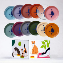 ANIMAL ISLAND Everyday Chicken in broth Box - wet cat food - 12x85g + free plate ANIMAL ISLAND Everyday Chicken in broth Box - wet cat food - 12x85g + free plate