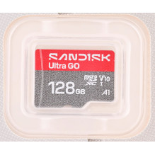 SanDisk Ultra GO 128 GB MicroSDXC UHS-I atminties kortelė SanDisk Ultra GO 128 GB MicroSDXC UHS-I atminties kortelė