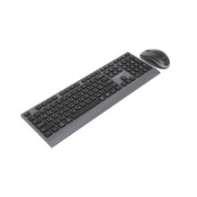 Gembird KBS-WPS-02-CYRL Dual-mode slim wireless desktop set, 2.4G+BT, RU layout Gembird KBS-WPS-02-CYRL Dual-mode slim wireless desktop set, 2.4G+BT, RU layout