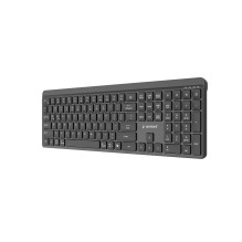 Gembird KB-WPS-03 Dual-mode pro-business slim wireless keyboard, 2.4G+BT, US layout Gembird KB-WPS-03 Dual-mode pro-business slim wireless keyboard, 2.4G+BT, US layout
