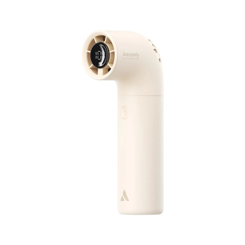 AECOOLY Aero Portable High-Speed Handheld Fan, Beige