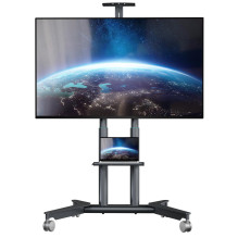 TV SET ACC MOBILE STAND / 32-75" / GRAPHITE TS1571-G ONKRON TV SET ACC MOBILE STAND / 32-75" / GRAPHITE TS1571-G ONKRON