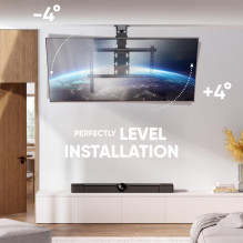 TV SET ACC CEILING MOUNT / 50-75" BLACK N3LE-B ONKRON TV SET ACC CEILING MOUNT / 50-75" BLACK N3LE-B ONKRON