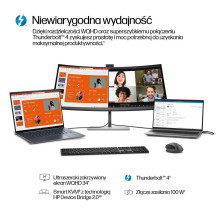 Monitorius - HP Series 7 Pro 34 colių WQHD Konferencijų Monitorius, Juoda Monitorius - HP Series 7 Pro 34 colių WQHD Konferencijų Monitorius, Juoda