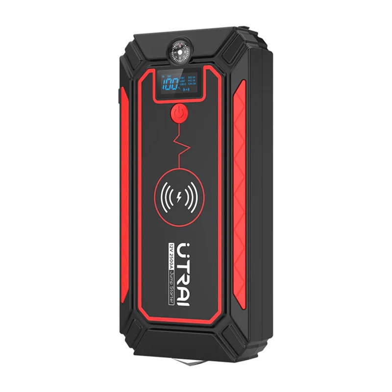 Automobilinis Startuolis - UTRAI JS4 2500A Startavimo Galia, USB Prievadai, LED Žibintuvėlis