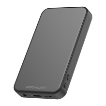 Gimbal stabilizatorius - AOCHUAN S3 3-Axis Smartphone Stabilizatorius Su LED Šviesa Ir Jutikliniu Ekranu Juodas