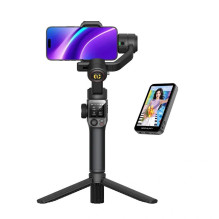 Gimbal stabilizatorius - AOCHUAN S3 3-Axis Smartphone Stabilizatorius Su LED Šviesa Ir Jutikliniu Ekranu Juodas Gimbal stabilizatorius - AOCHUAN S3 3-Axis Smartphone Stabilizatorius Su LED Šviesa Ir Jutikliniu Ekranu Juodas