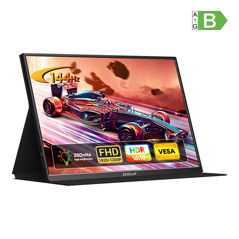 Nešiojamas monitorius - Zeuslap P16 16" 1920×1200 144Hz Nešiojamas Ekranas