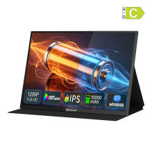 Monitorius - Zeuslap P16BT 16" Jutiklinis Ekranas 1920×1200 USB-C HDMI Baterija