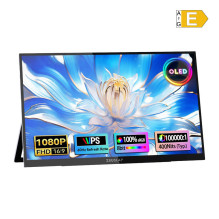 Nešiojamas monitorius - Zeuslap OL133ED 13.3" Full HD Jutiklinis Ekranas, USB-C, HDMI Nešiojamas monitorius - Zeuslap OL133ED 13.3" Full HD Jutiklinis Ekranas, USB-C, HDMI