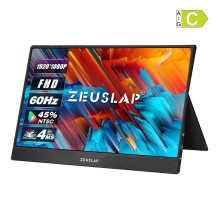 Nešiojamas monitorius - Zeuslap Z15ST 15.6" Full HD Jutiklinis Ekranas, USB-C, HDMI