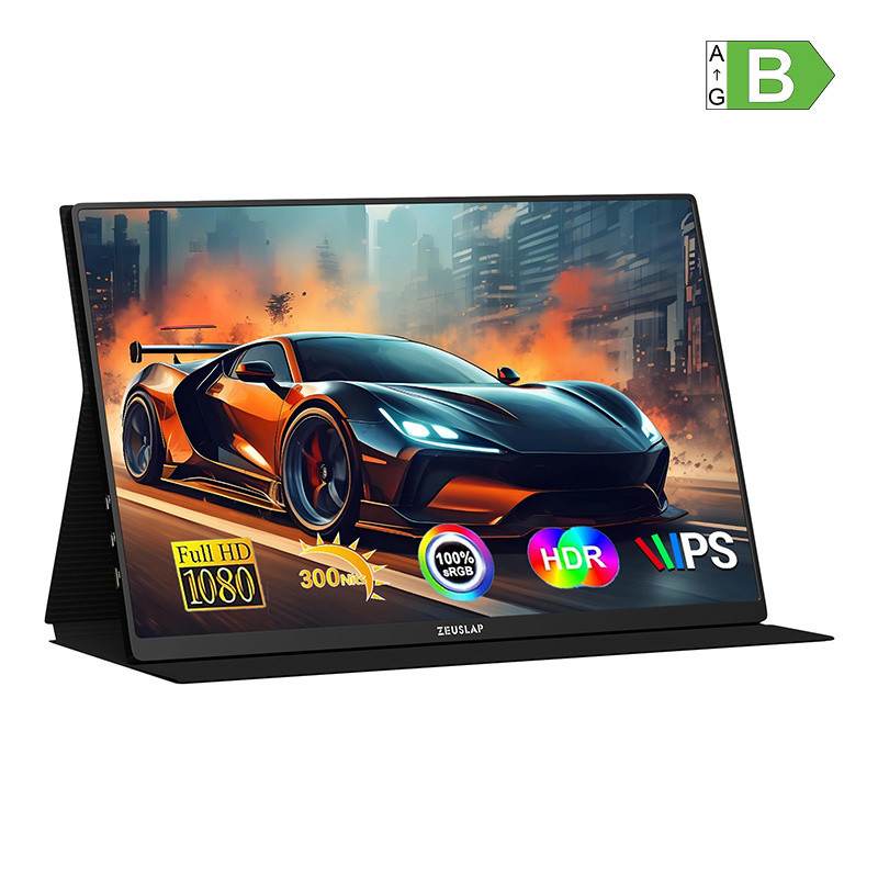 Nešiojamas ekranas - Zeuslap P16A 16.1" Full HD 144Hz Nešiojamas Ekranas