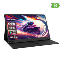 Monitorius - Zeuslap P15A 15.6" Full HD 120 Hz USB-C HDMI Nešiojamas Monitorius - Zeuslap P15A 15.6" Full HD 120 Hz USB-C HDMI Nešiojamas