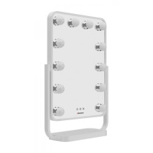 Veidrodėlis - Humanas HS-HM01 360° Sukimas, Jutiklinis Valdymas, LED Apšvietimas Baltas