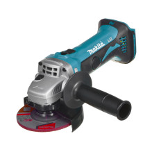 Kampinis Šlifuoklis - Makita Dga452z 115mm 18V, Juodas, Mėlynas Kampinis Šlifuoklis - Makita Dga452z 115mm 18V, Juodas, Mėlynas