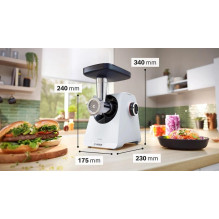 Electric meat grinder Bosch MFWS420W, 500 W