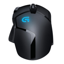 MOUSE USB OPTICAL G402 / BLACK 910-004068 LOGITECH