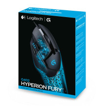 MOUSE USB OPTICAL G402 / BLACK 910-004068 LOGITECH