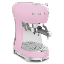 Coffee Machine - SMEG ECF02PKEU 15-Bar Manual Espresso Thermoblock 1.1L Pink Coffee Machine - SMEG ECF02PKEU 15-Bar Manual Espresso Thermoblock 1.1L Pink