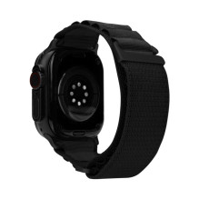 Mobilize Nylon Watch Band - Alpine - Black Connector - for Apple 38 / 40 / 41mm - Black Mobilize Nylon Watch Band - Alpine - Black Connector - for Apple 38 / 40 / 41mm - Black