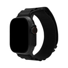 Mobilize Nylon Watch Band - Alpine - Black Connector - for Apple 38 / 40 / 41mm - Black Mobilize Nylon Watch Band - Alpine - Black Connector - for Apple 38 / 40 / 41mm - Black