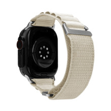 Mobilize Nylon Watch Band - Alpine - Titanium Connector - for Apple 38 / 40 / 41mm - Starlight Mobilize Nylon Watch Band - Alpine - Titanium Connector - for Apple 38 / 40 / 41mm - Starlight