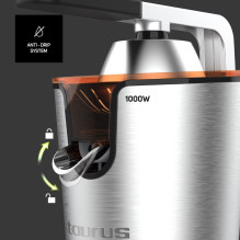 Citrus Spaustuvas - Taurus Easy Press 1000 Nerūdijančio Plieno