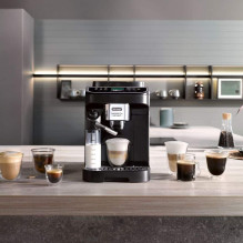 Kavos Aparatas - DeLonghi ECAM 310.60.B Pilnai Automatinis Espresso Aparatas su Pieno Putotuvu Kavos Aparatas - DeLonghi ECAM 310.60.B Pilnai Automatinis Espresso Aparatas su Pieno Putotuvu