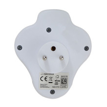 Elektros Išspliteris - Esperanza ELK311W 2 AC Išėjimai, USB 2.0, 3680W, Balta