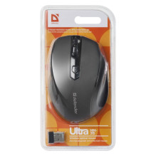 Kompiuterio Pelė - MOUSE DEFENDER ULTRA MM-315 1600DPI 5 Mygtukai RF Juoda Kompiuterio Pelė - MOUSE DEFENDER ULTRA MM-315 1600DPI 5 Mygtukai RF Juoda