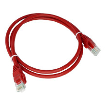 Tinklo Kabelis - Alantec KKU5CZA1 Cat5e U / UTP 0.25m RJ-45 Raudonas