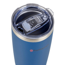 Terminis Puodelis - Humanas Fluo 600 ml Nerūdijančio Plieno, Nepralaidus, Mėlynas Terminis Puodelis - Humanas Fluo 600 ml Nerūdijančio Plieno, Nepralaidus, Mėlynas