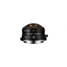 Fotoaparato Objektyvas - Laowa 4mm f / 2.8 Fisheye 210° Matymo Kampas 8cm Fokuso Atstumas