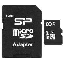 Atminties kortelė - Silicon Power 8GB MicroSDHC Klasės 10