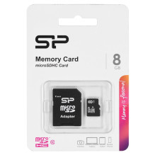Atminties kortelė - Silicon Power 8GB MicroSDHC Klasės 10