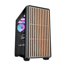 Kompiuterio korpusas - darkFlash DS900WD Midi Tower, 4 ARGB ventiliatoriai, grūdintas stiklas, juoda Kompiuterio korpusas - darkFlash DS900WD Midi Tower, 4 ARGB ventiliatoriai, grūdintas stiklas, juoda
