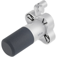 Mikrofonas - Fifine K688W Dynamic USB-C / XLR, Cardioid, Balta Mikrofonas - Fifine K688W Dynamic USB-C / XLR, Cardioid, Balta