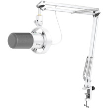 Mikrofonas - Fifine K688W Dynamic USB-C / XLR, Cardioid, Balta Mikrofonas - Fifine K688W Dynamic USB-C / XLR, Cardioid, Balta