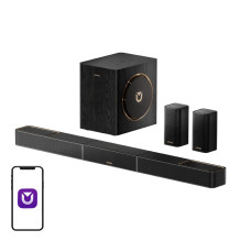 Garso Įranga - Ultimea Skywave X40 5.1.2 Soundbar Dolby Atmos Juodas