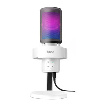 Mikrofonas - Fifine A9 kondensatorius 50-20 kHz, -45 dB, balta Mikrofonas - Fifine A9 kondensatorius 50-20 kHz, -45 dB, balta