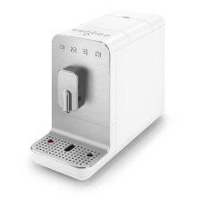 Kavos Aparatas - SMEG SUPER-AUTOMATINIS KAVOS VIRIMO PRIEŠA 10 GĖRIMŲ Balta Kavos Aparatas - SMEG SUPER-AUTOMATINIS KAVOS VIRIMO PRIEŠA 10 GĖRIMŲ Balta