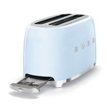 Tostuoklis - SMEG TSF02PBEU 2x4 Slots 6 Rudos Spalvos Lygiai Atšildymo Funkcija Pastelinė Mėlyna