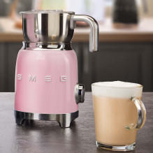 Namų ir Virtuvės Prietaisas - SMEG Pieno Putų Plakiklis MFF11PKEU 500W 250ml Rožinė
